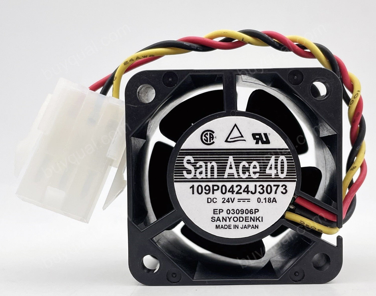 SANYO 109P0424J3073 24V 0.18A 3 wires Cooling Fan - Original New SANYO 109P0424J3073 24V 0.18A 3 wires Cooling Fan - Original New